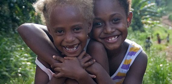 Two Vanuatu girls
