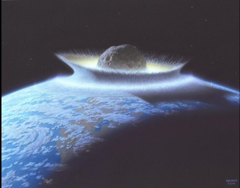 estinzione di massa asteroide