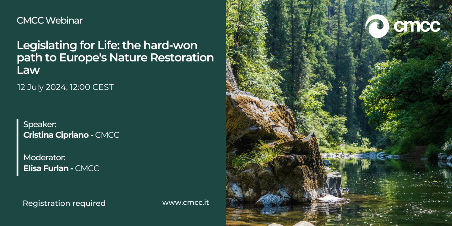 webinar CMCC Nature Restoration Law