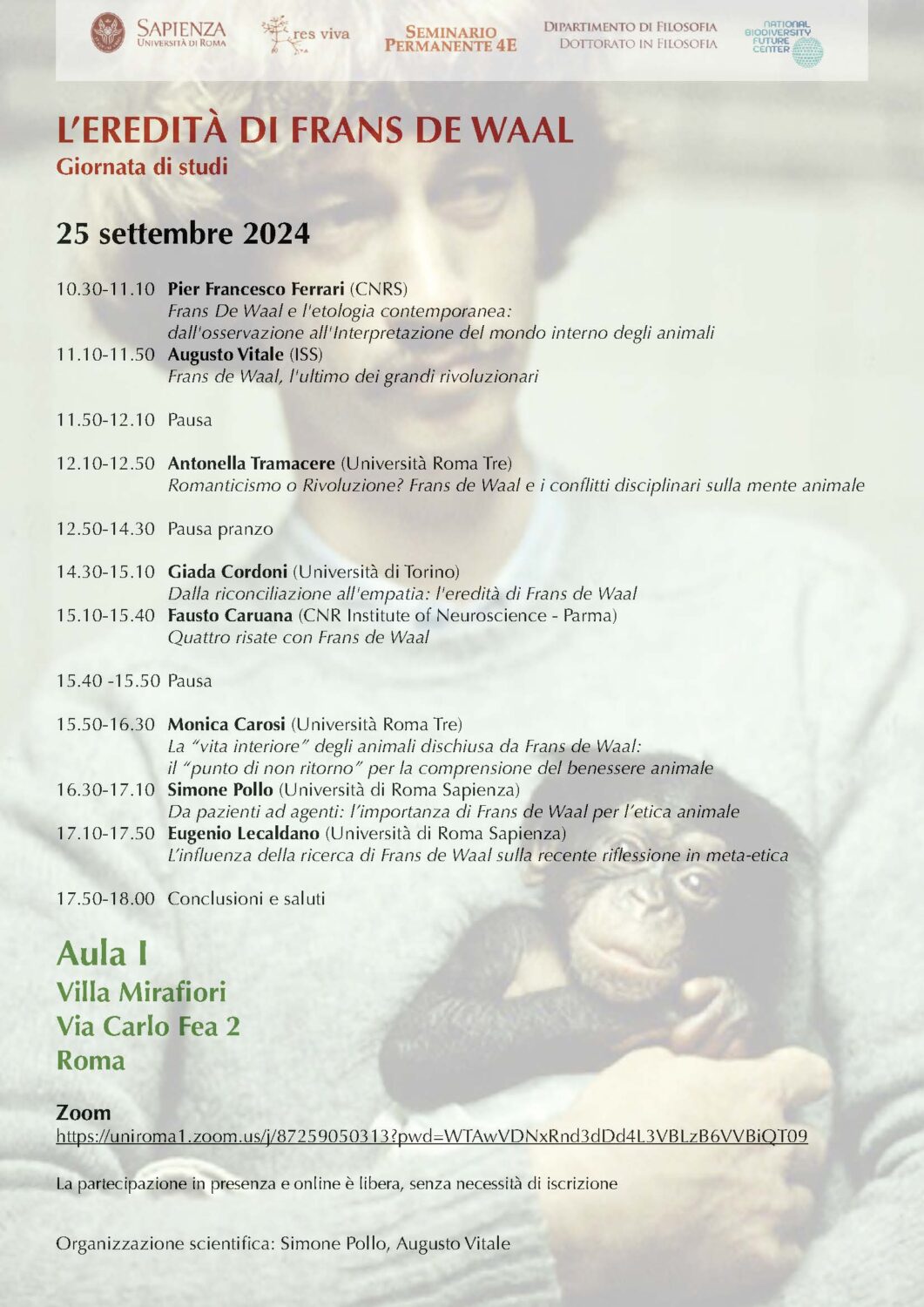 Leredita di Frans de Waal 25.09.2024