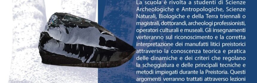 Tecnologia Litica volantino 2026 Pagina 1