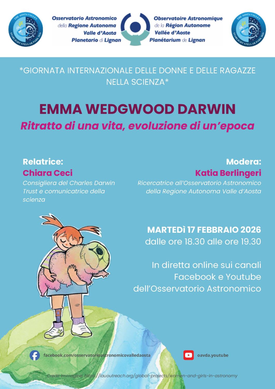 Chiara Ceci Emma Darwin Locandina