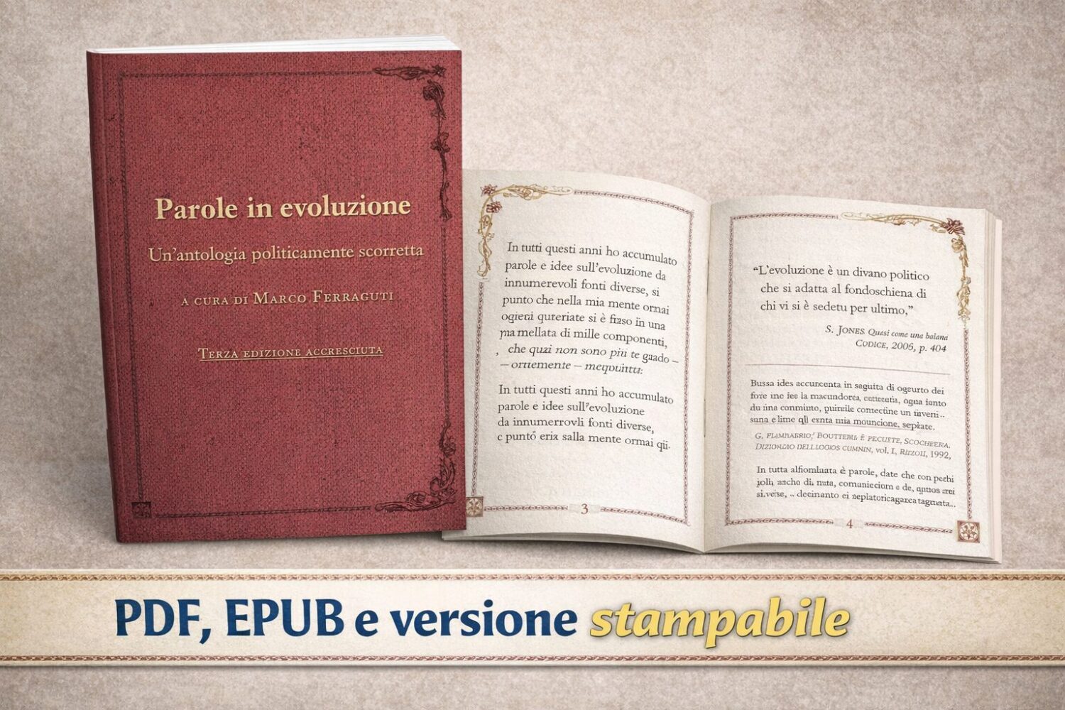 Parole in evoluzione antologia politica